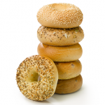 Weekday afternoons, 25% off bagels & toppings